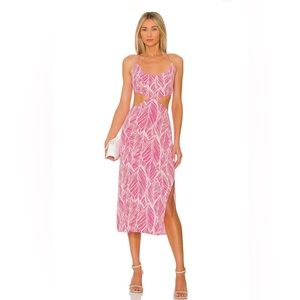 Lovers + Friends Makena Midi Dress
